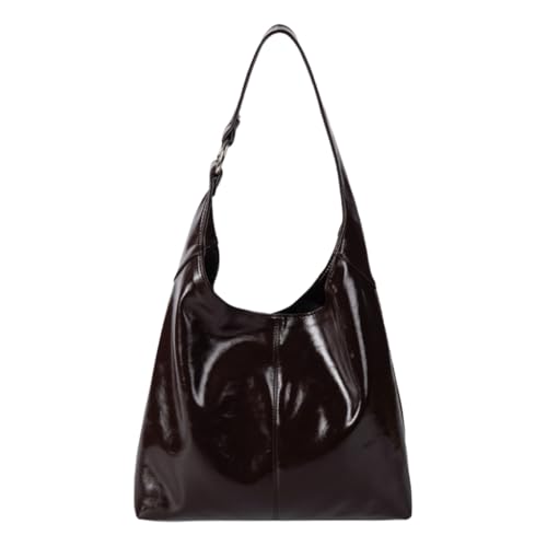 Damen Pendlertasche, modische Achseltasche, Einkaufstasche, große Kapazität, Schultertasche, Damen-Unterarmtasche aus PU-Leder von Ldbuejiaja
