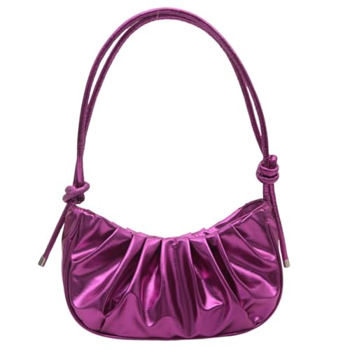 Damen-Schultertasche, Achseltasche, Henkeltasche, große Kapazität, Kuriertasche, Purpur, Böhmisch von Ldbuejiaja