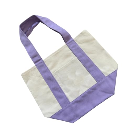 Einkaufstasche mit großer Kapazität für Damen, All-Matching, Top-Griff, Schultertasche, Schultasche, Pendlertasche, Lunchtasche, Purpur, Böhmisch von Ldbuejiaja