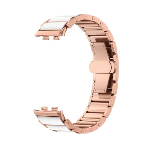 Ersatzband, verstellbares Armband, Metall, Uhrenarmband für Band 9, 18 mm, Schnellverschluss, schweißfest Ersatzband, verstellbares Armband, Metall, Uhrenarmband für Band 9, 18 mm, Schnellverschluss, schweißfest von Ldbuejiaja