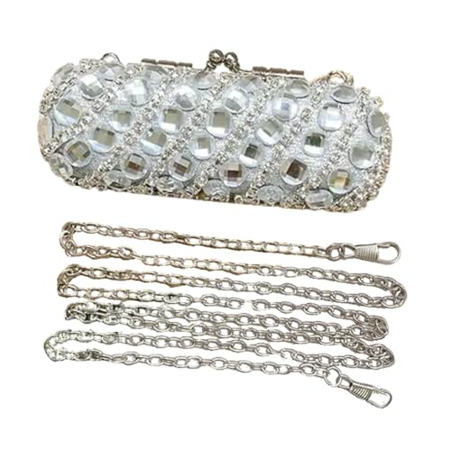 Funkelnde Glas-Abendtasche mit auffälligen Strass-Details, Stil 2, Böhmisch Funkelnde Glas-Abendtasche mit auffälligen Strass-Details, Stil 2, Böhmisch von Ldbuejiaja