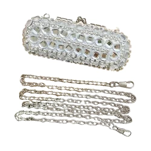 Funkelnde Glas-Abendtasche mit auffälligen Strass-Details, Stil 3, Böhmisch Funkelnde Glas-Abendtasche mit auffälligen Strass-Details, Stil 3, Böhmisch von Ldbuejiaja