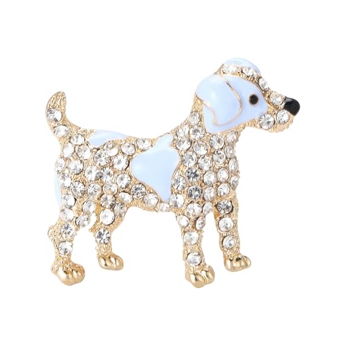 Funkelnde Hund Brosche Entzückende Tiernadel Stylish Lteel Pin Legierungstextur Geeignet Für Rucksack Und Stoffdekorationen Kreative Nuteicht Funkelnde Hund Brosche Entzückende Tiernadel Stylish Lteel Pin Legierungstextur Geeignet Für Rucksack Und Stoffdekorationen Kreative Nuteicht von Ldbuejiaja