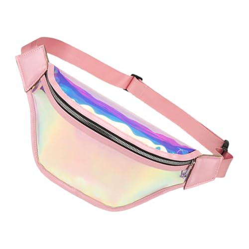 Gürteltasche für Herren, legere Umhängetasche, modische Hüfttasche, Sporttasche, Rosa, Bohemian-Stil von Ldbuejiaja