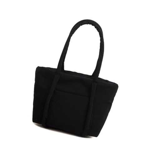 Herbst Winter Achseltasche für Damen Große Kapazität Schultertasche Einkaufstasche, Schwarz, Böhmisch von Ldbuejiaja