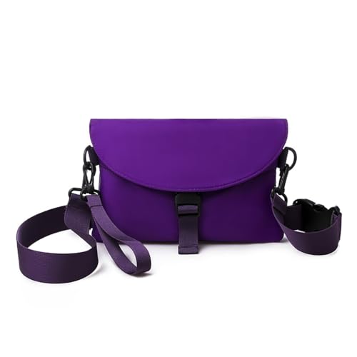 Herren Brusttasche Wasserabweisend Schulter Crossbody Taschen für Einkaufen und Arbeit, Purpur, Böhmisch von Ldbuejiaja