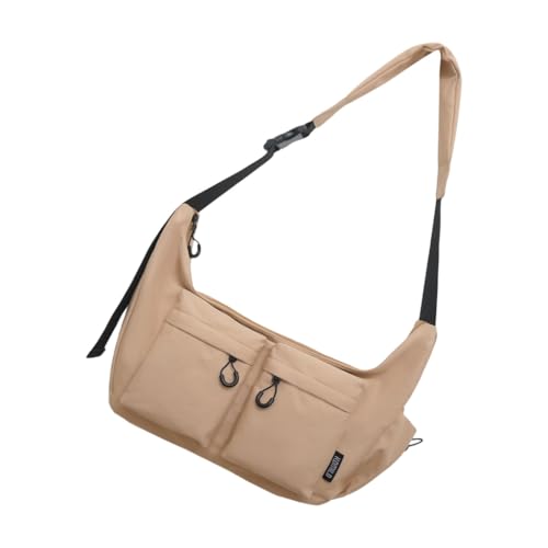 Lässige Nylon-Umhängetasche, große Umhängetaschen für Reisen und den täglichen Gebrauch, Khaki, Böhmisch von Ldbuejiaja