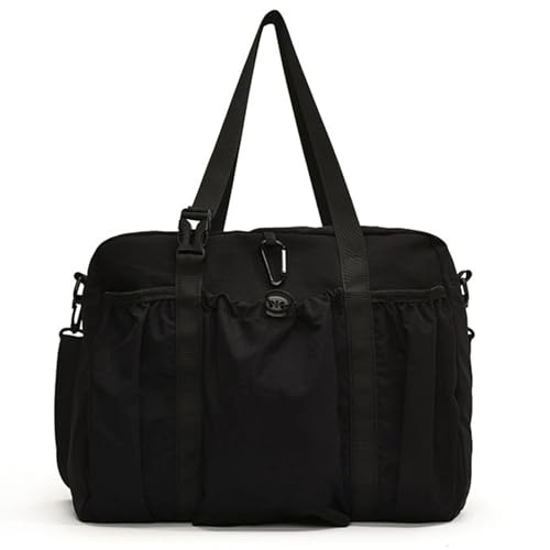 Ldbuejiaja Toted Geldbörse Crossbody-Tasche mit Tasche Tragegriff oben, trendige Schultertasche für Damen, Schwarz , One Size von Ldbuejiaja