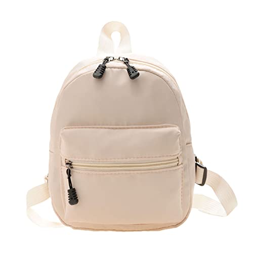 Ldbuejiaja Weibliche Reise Rucksacks Schüler Schule Rucksack Frauen Solid Color Teenage Casual Nylon Knapsack Für Tägliche Preppy Stile Für Mädchen Solid Color Women Reisen von Ldbuejiaja
