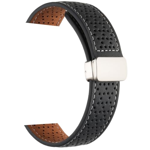 Lederarmband, stilvolles Uhrenarmband, modisches Uhrenarmband mit Magnetverschlüssen, bequemes Armband für Watch 6/GT4, Hautfarben Lederarmband, stilvolles Uhrenarmband, modisches Uhrenarmband mit Magnetverschlüssen, bequemes Armband für Watch 6/GT4, Hautfarben von Ldbuejiaja