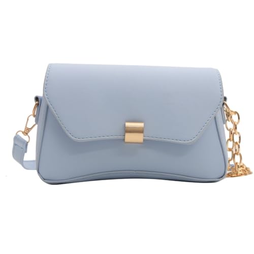 Modische Damen-Handtasche, All-Matching-Achseltasche, stilvolle Umhängetasche, Blau, Böhmisch von Ldbuejiaja