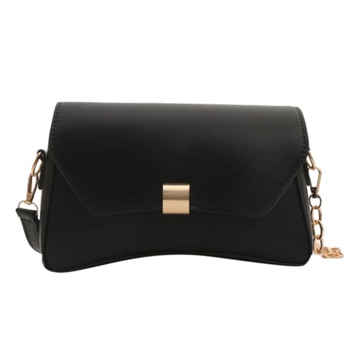 Modische Damen-Handtasche, All-Matching-Achseltasche, stilvolle Umhängetasche, Schwarz, Böhmisch von Ldbuejiaja