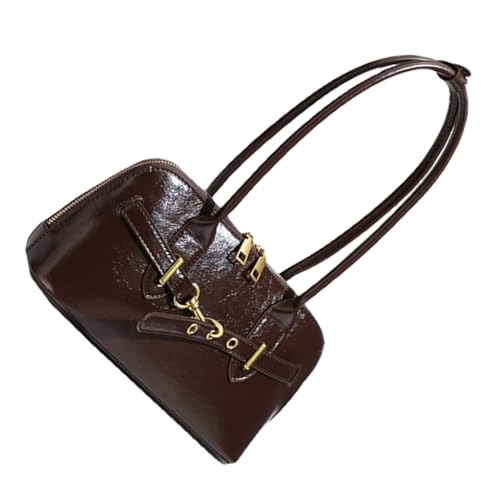 Modische Damen Umhängetasche Achselbörse Satchel für anspruchsvollen Look, Kaffeefarben, Böhmisch von Ldbuejiaja