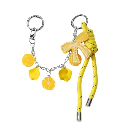 Modische Geldbörsenkette, Ornament, Kunstleder, Schleife, Plüschkugeln, Quasten, Taschenanhänger, Charm-Zubehör für Crossbody-Tasche von Ldbuejiaja