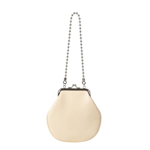 Modische Umhängetasche mit eleganter Kette aus PU-Leder für verschiedene Anlässe, Gelb, Böhmisch von Ldbuejiaja