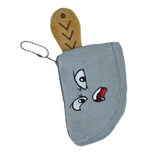 Multifunktionale Aufbewahrungstasche, Küche, Chopper, Münzbörse, Schlüsselanhänger, Kopfhörertasche, Plüsch-Geldbörse, Münztasche mit Reißverschlüssen, Aggressiv, Bohemian-Stil von Ldbuejiaja