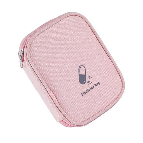 Reise-Mini-Erste-Hilfe-Tasche, tragbare Erste-Hilfe-Tasche für den Außenbereich, zum Wandern, Rosa, Bohemian-Stil Reise-Mini-Erste-Hilfe-Tasche, tragbare Erste-Hilfe-Tasche für den Außenbereich, zum Wandern, Rosa, Bohemian-Stil von Ldbuejiaja