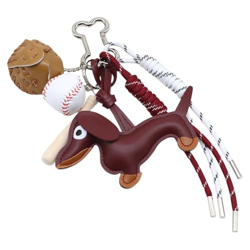 Schokoladen-Schlüsselanhänger, Taschenanhänger, Wursthund, Auto-Schlüsselanhänger, Ornamente, 1, Bohemian-Stil von Ldbuejiaja