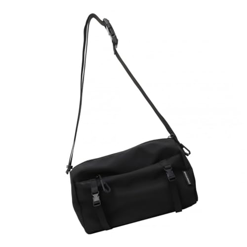 Sport-Kuriertasche mit großem Fassungsvermögen, minimalistisch, modisch, Umhängetasche, Schwarz, Böhmisch von Ldbuejiaja