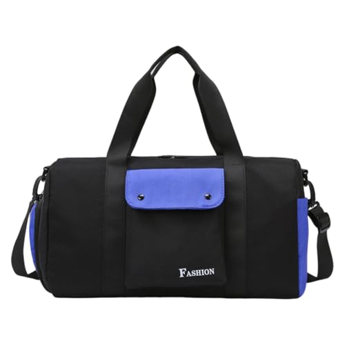 Sporttasche mit großer Kapazität, Sporttasche für Damen und Herren, Reise-Übernachtungstasche mit separaten Nass- und Trockenabschnitten, Schwarz, Bohemian-Stil Sporttasche mit großer Kapazität, Sporttasche für Damen und Herren, Reise-Übernachtungstasche mit separaten Nass- und Trockenabschnitten, Schwarz, Bohemian-Stil von Ldbuejiaja