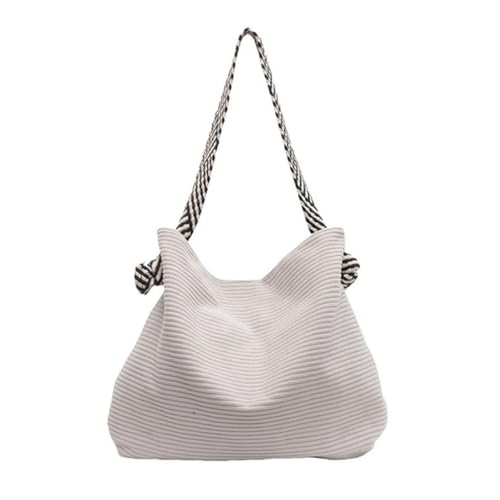 Unqiue Nylon Top Handle Bag Travel Shoulder Bags for Office Shopping and Work, Beige, Böhmisch von Ldbuejiaja