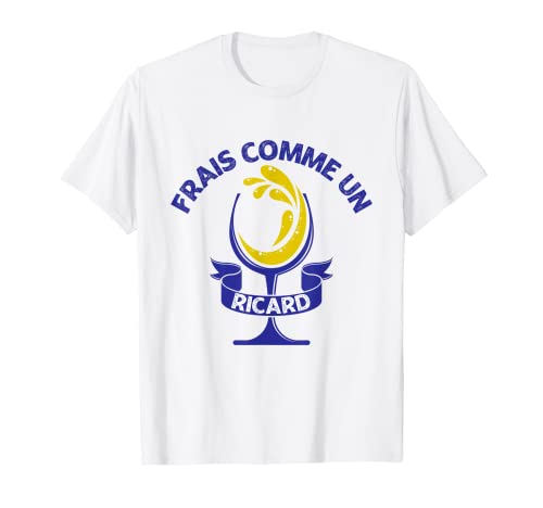 Herren Frisch wie ein Ricard – Ricard Pastis Apéro T-Shirt Herren Frisch wie ein Ricard – Ricard Pastis Apéro T-Shirt von Le Bar des Dessins