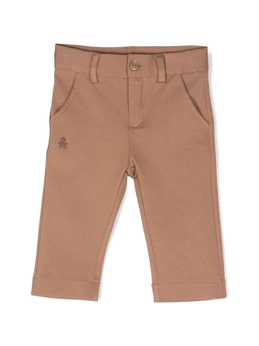 Le Bebé Enfant Skinny-Hose mit Logo-Patch - Braun von Le Bebé Enfant