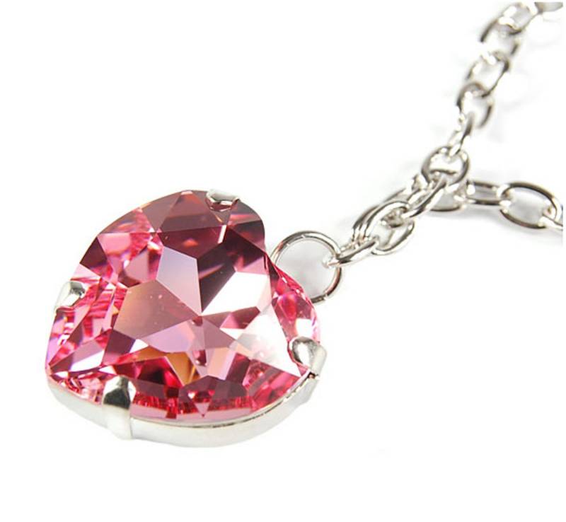 Le Bijou Kette mit Anhänger Crystal Elegance, XXL Herz kristall-Anhänger mit Kette mit Markenkristallen Le Bijou Kette mit Anhänger Crystal Elegance, XXL Herz kristall-Anhänger mit Kette mit Markenkristallen von Le Bijou