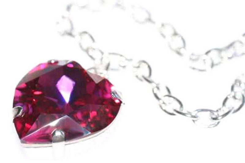 Le Bijou Kette mit Anhänger Crystal Elegance, XXL Herz kristall-Anhänger mit Kette mit Markenkristallen Le Bijou Kette mit Anhänger Crystal Elegance, XXL Herz kristall-Anhänger mit Kette mit Markenkristallen von Le Bijou