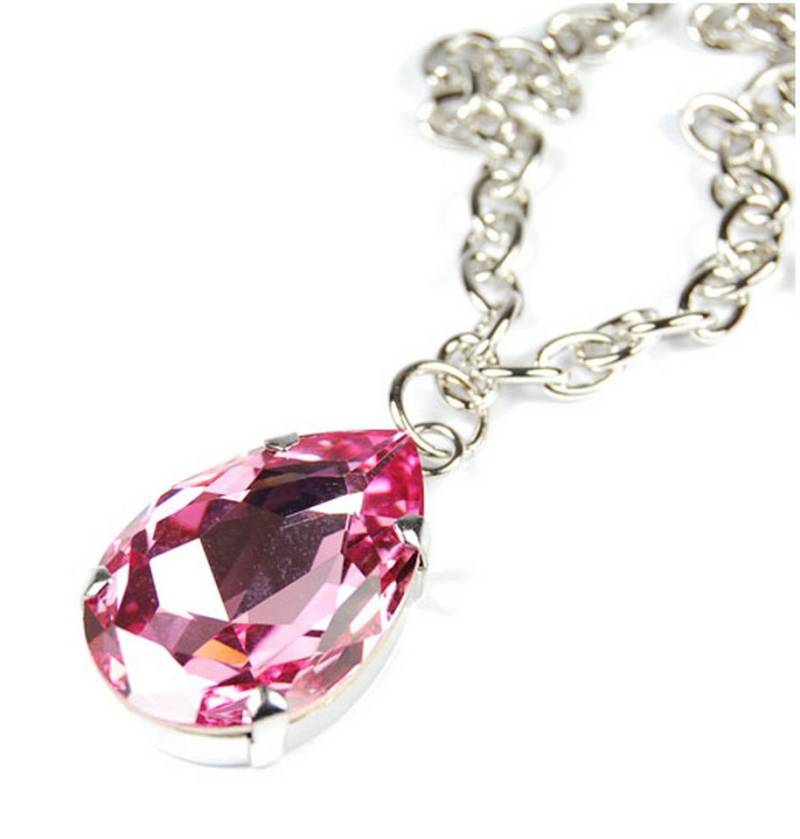 Le Bijou Kette mit Anhänger Crystal Elegance, XXL Tropfen-Anhänger mit Kette mit Markenkristallen Le Bijou Kette mit Anhänger Crystal Elegance, XXL Tropfen-Anhänger mit Kette mit Markenkristallen von Le Bijou