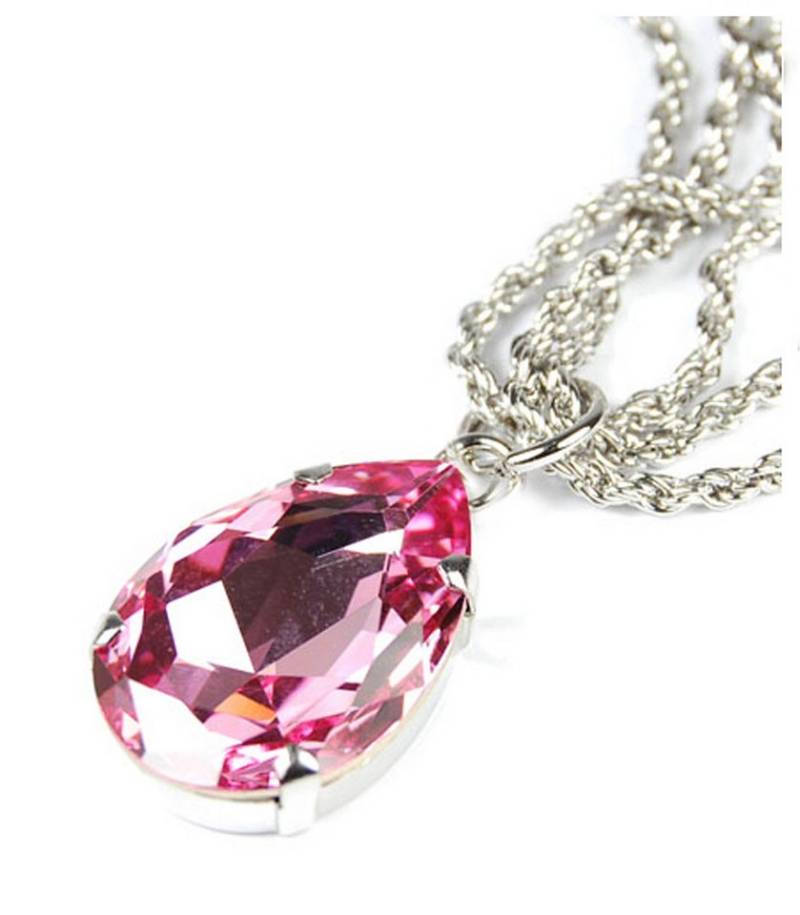 Le Bijou Kette mit Anhänger Crystal Elegance, XXL Tropfen-Anhänger mit Kette mit Markenkristallen Le Bijou Kette mit Anhänger Crystal Elegance, XXL Tropfen-Anhänger mit Kette mit Markenkristallen von Le Bijou