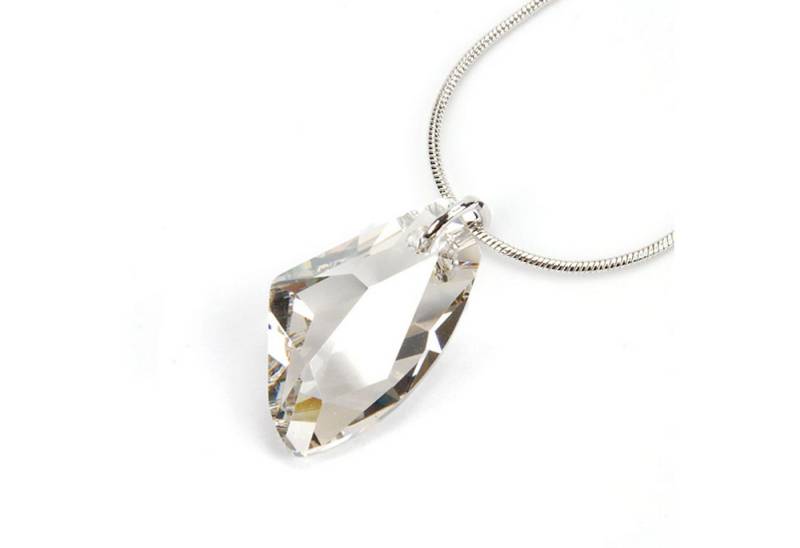 Le Bijou Kette mit Anhänger Glimmer Jewels, Galactic Vertikal-Anhänger mit Kette Markenkristalle von Le Bijou