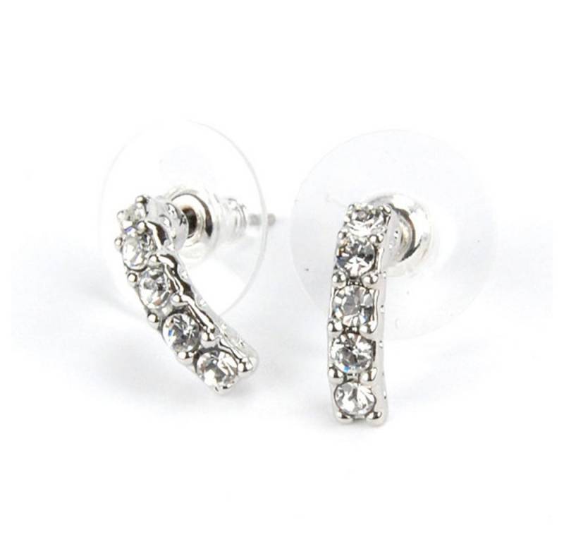 Le Bijou Paar Ohrstecker 20443 (Set, 2-tlg), Ohrstecker crystal mit Markenkristallen von Le Bijou