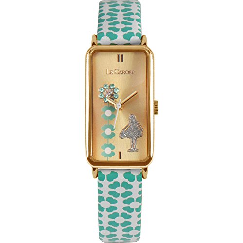 Le Carose Damen Analog Quarz Uhr mit Leder Armband OROTT06 Le Carose Damen Analog Quarz Uhr mit Leder Armband OROTT06 von Le Carose