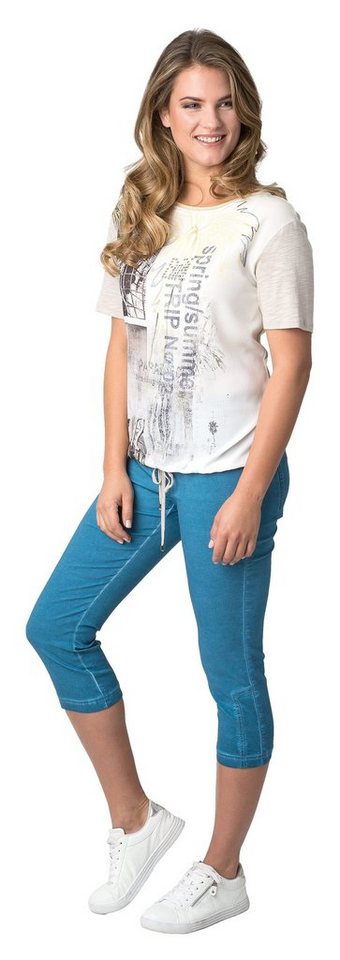 LeComte T-Shirt Shirt in modischer Form mit Frontprint von LeComte