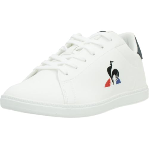 Le Coq Sportif Courtset_2 Gs Sneaker, Optical White Dress Blue, 36 EU von Le Coq Sportif