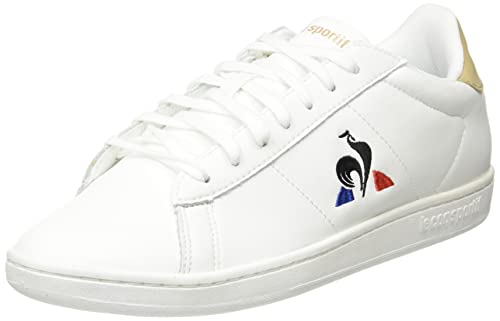 Le Coq Sportif Unisex Kurzset Sneaker, weiß, 46 EU von Le Coq Sportif