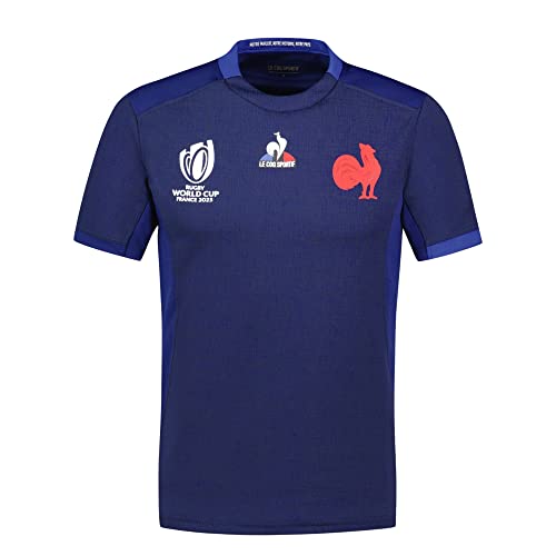 Le Coq Sportif FFR XV Maillot Replica SS CDM M pblue in t Shirt Damen, von Le Coq Sportif