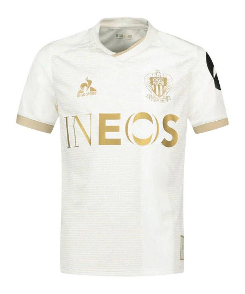 Le Coq Sportif Fußballtrikot OGC Nizza Trikot Away 2024/2025 Kids Ligue 1 von Le Coq Sportif