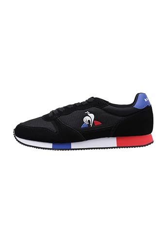 Le Coq Sportif Herren Alpha dreifarbig Sneaker, Schwarz, Kobalt, 41 EU von Le Coq Sportif