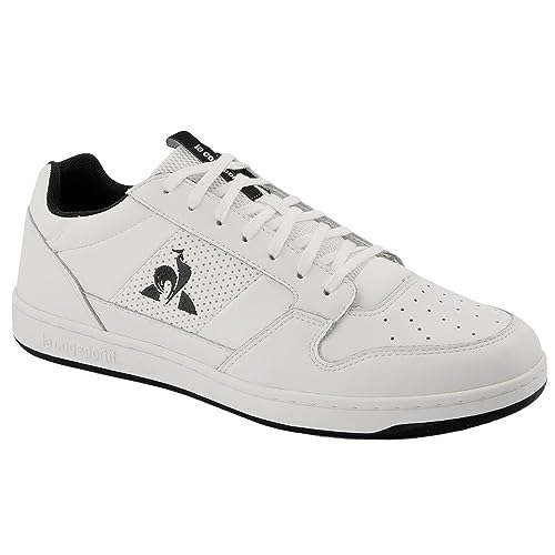 Le Coq Sportif Herren Breakpoint Sport Sneaker, Weiß/Schwarz (Optical White Black), 43 EU von Le Coq Sportif