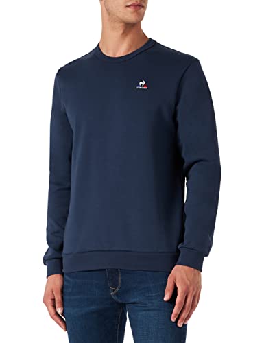 Le Coq Sportif Herren ESS Crew Sweat No.3 M Pullover, Dress Blues, XXL von Le Coq Sportif