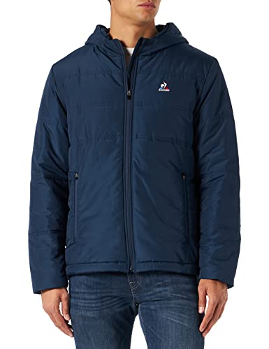 Le Coq Sportif Herren ESS Heavy No.1 M Daunenjacke, Dress Blues, L von Le Coq Sportif