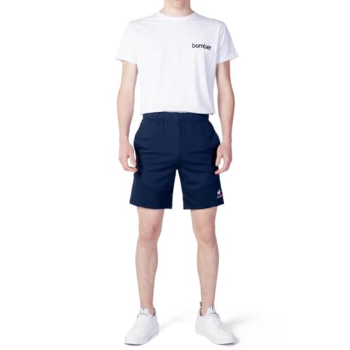 Le Coq Sportif Herren ESS Regular N°1 M Dress Blues Klassische Shorts, S von Le Coq Sportif