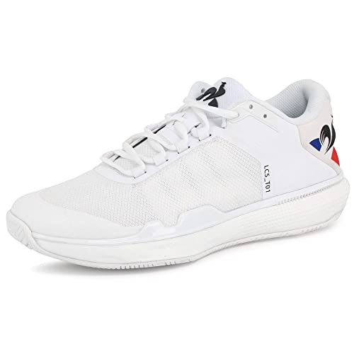 Le Coq Sportif Herren Futur LCS T01 Clay Leichtathletik-Schuh, Weiß, 42 EU von Le Coq Sportif