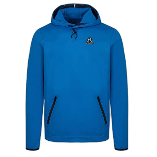 Le Coq Sportif Herren Hoody Nr. 1 M Kapuzenpullover, Tech Blue, L von Le Coq Sportif