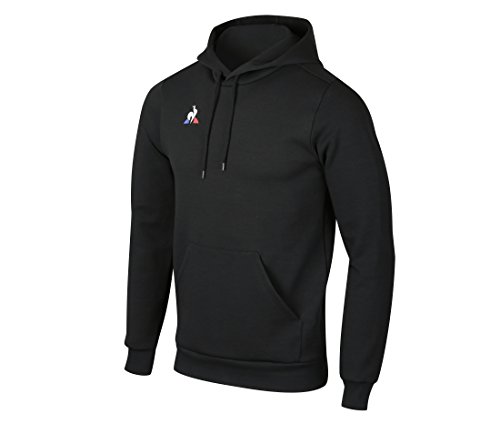 Le Coq Sportif Herren Hoody Presentation Coton Blackle COQ Sportif Größe XL Sweatshirt, schwarz von Le Coq Sportif