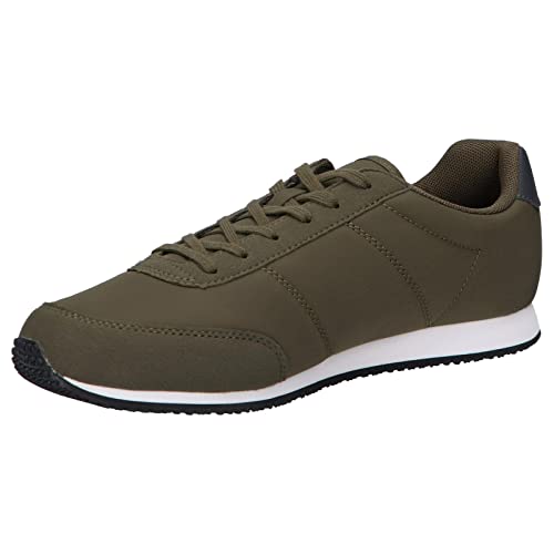 Le Coq Sportif Herren Racerone Sport Leichtathletik-Schuh, Olivgrün/Grau (Olive Night Char, 44 EU von Le Coq Sportif