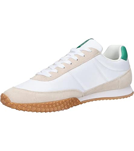 Le Coq Sportif Modische Sneakers Herren-Schuhe, Weiß (Optical White), 44 EU von Le Coq Sportif