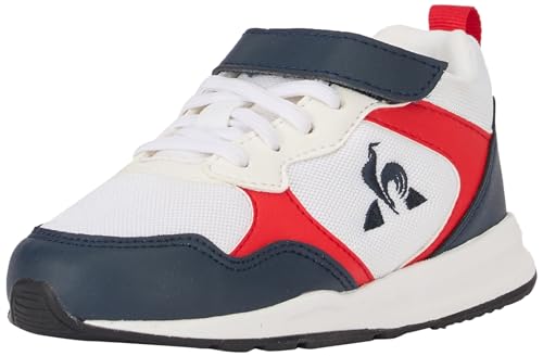 Le Coq Sportif Jungen Unisex Kinder R500 Inf Optical White/Dress Blue Sneaker, weiß, 26 EU von Le Coq Sportif